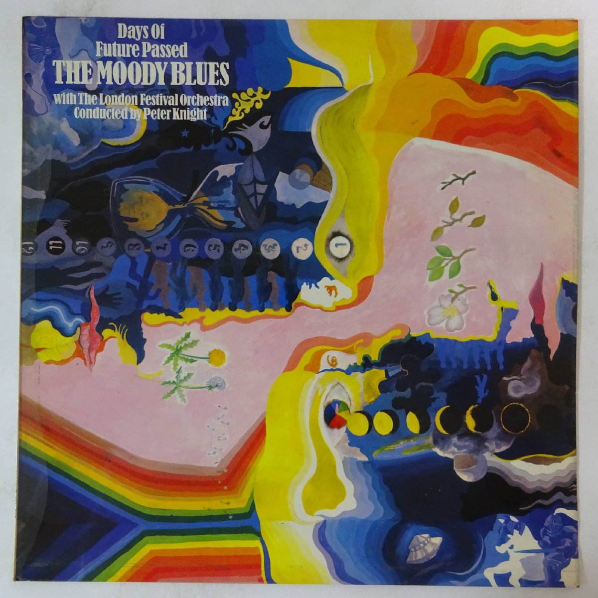 14029945;【UK盤/赤白小ラベル/マト両面3W/コーティング】The Moody Blues With The London Festival Orchestra / Days Of Future Passed_画像1