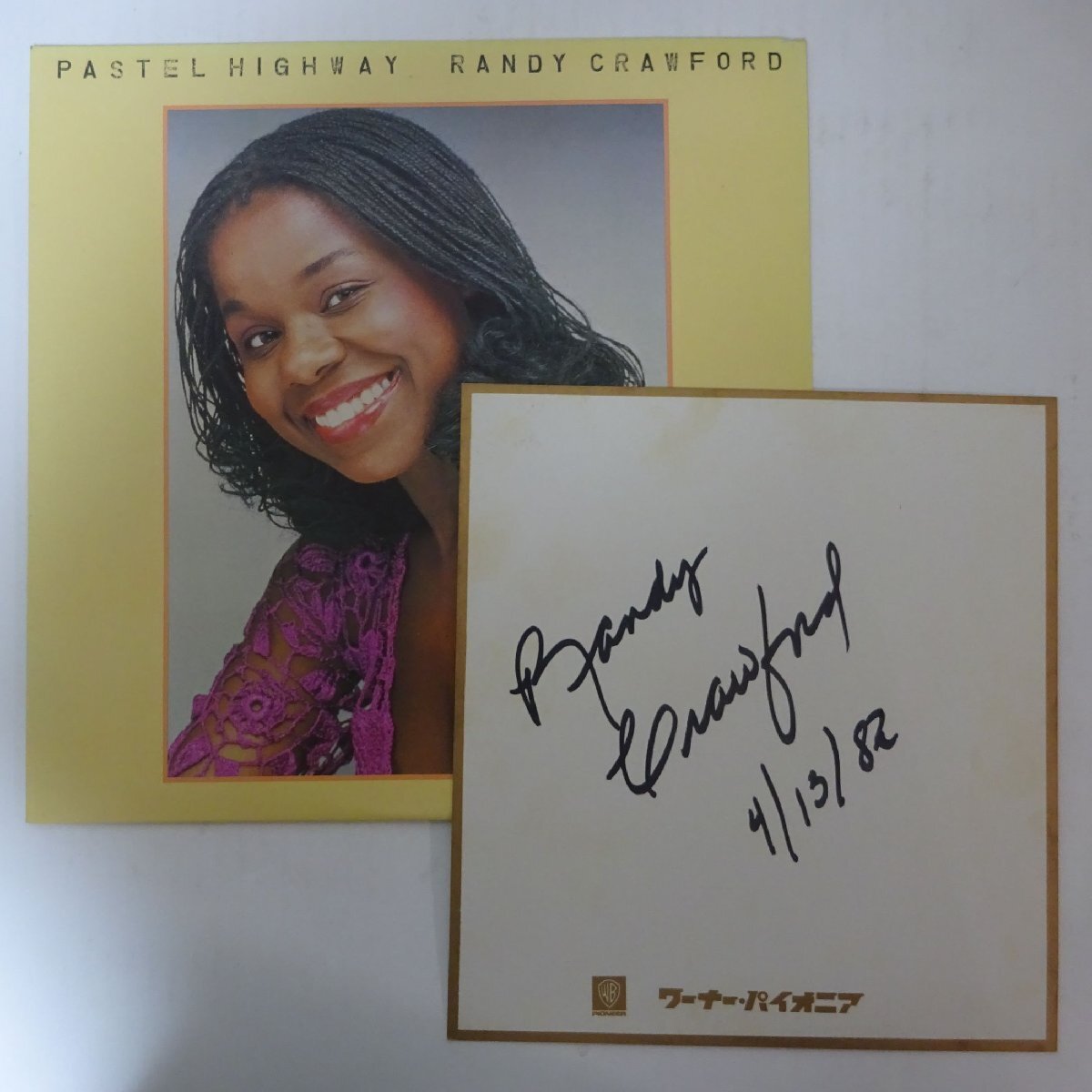 10022412;【国内盤/直筆サイン色紙付き】Randy Crawford / Pastel Highwayの画像1