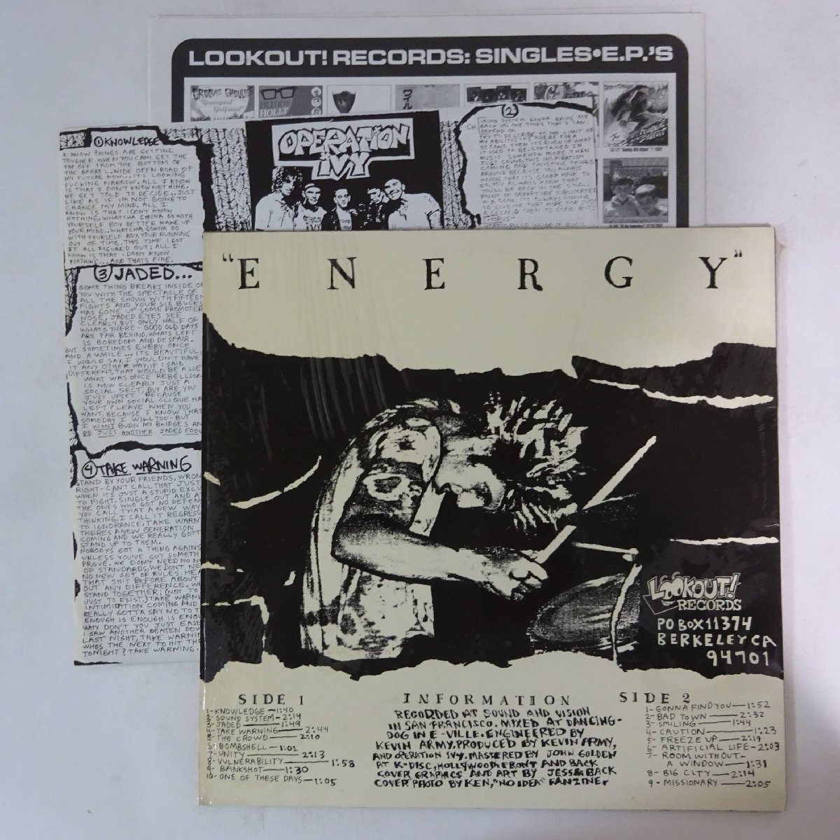 10022377;【US盤/シュリンク】Operation Ivy / Energy_画像2