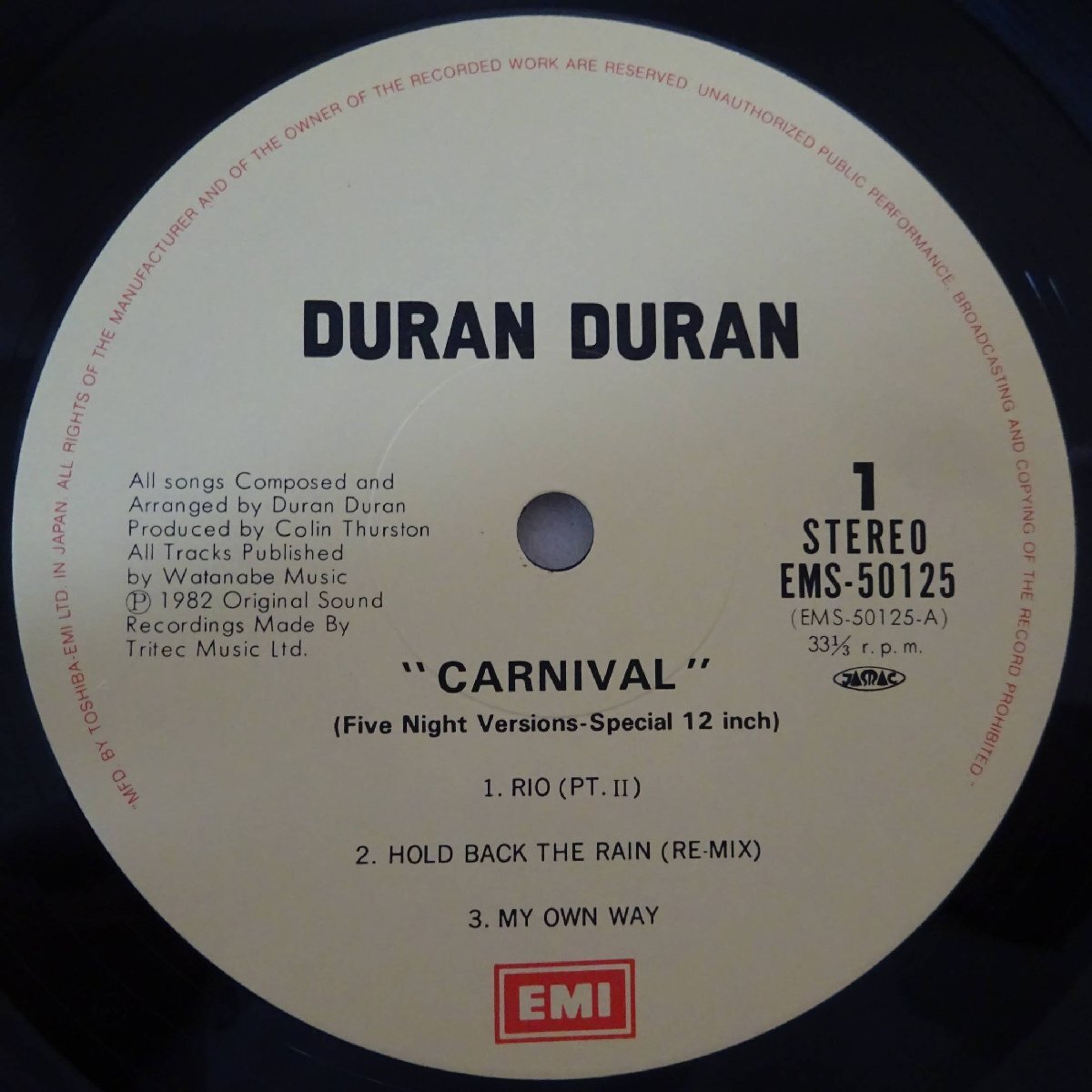 11182187;【帯残】Duran Duran / Carnival_画像3