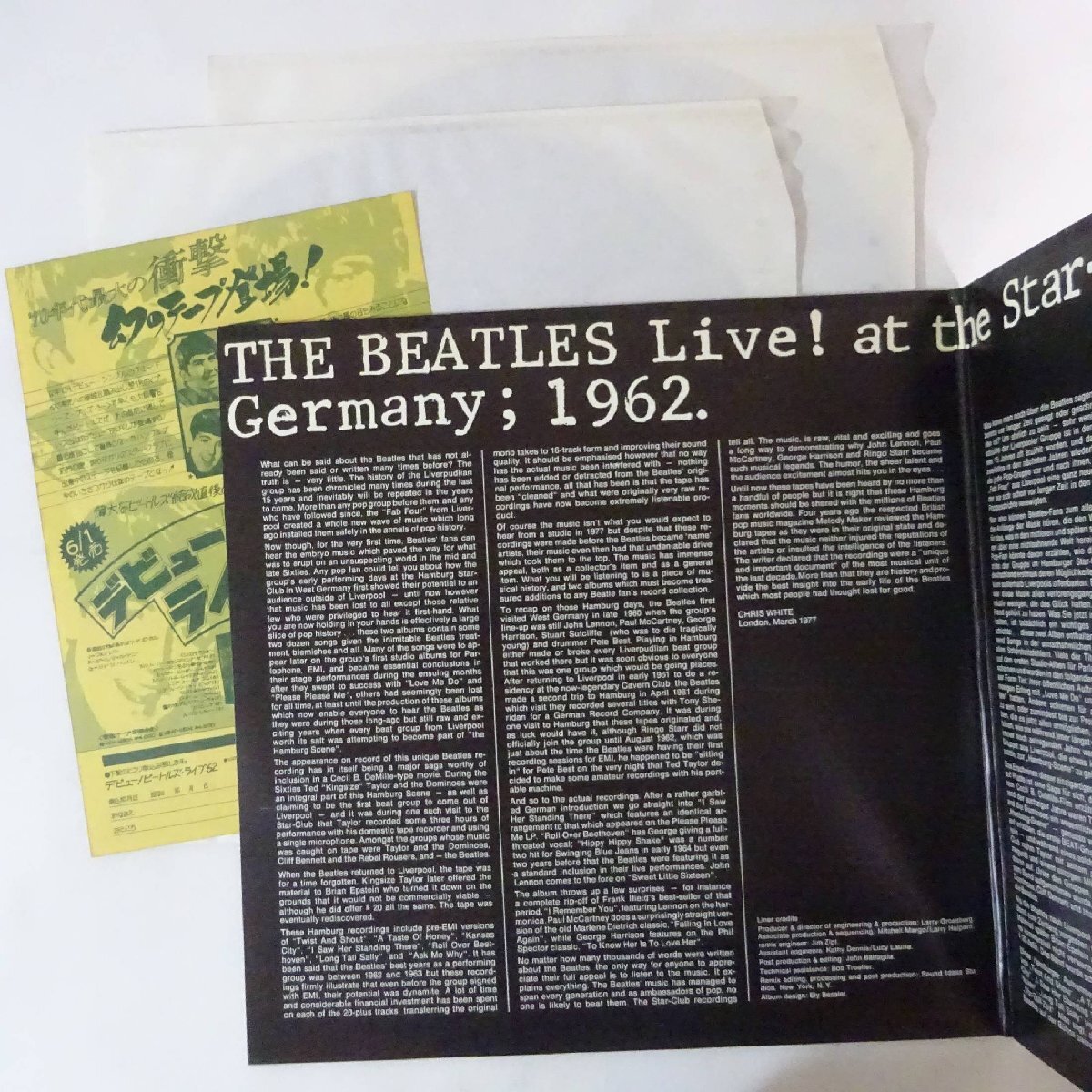 11184377;【Germany盤/コーティングジャケ/2LP】The Beatles / Live! At The Star-Club In Hamburg, Germany; 1962_画像2