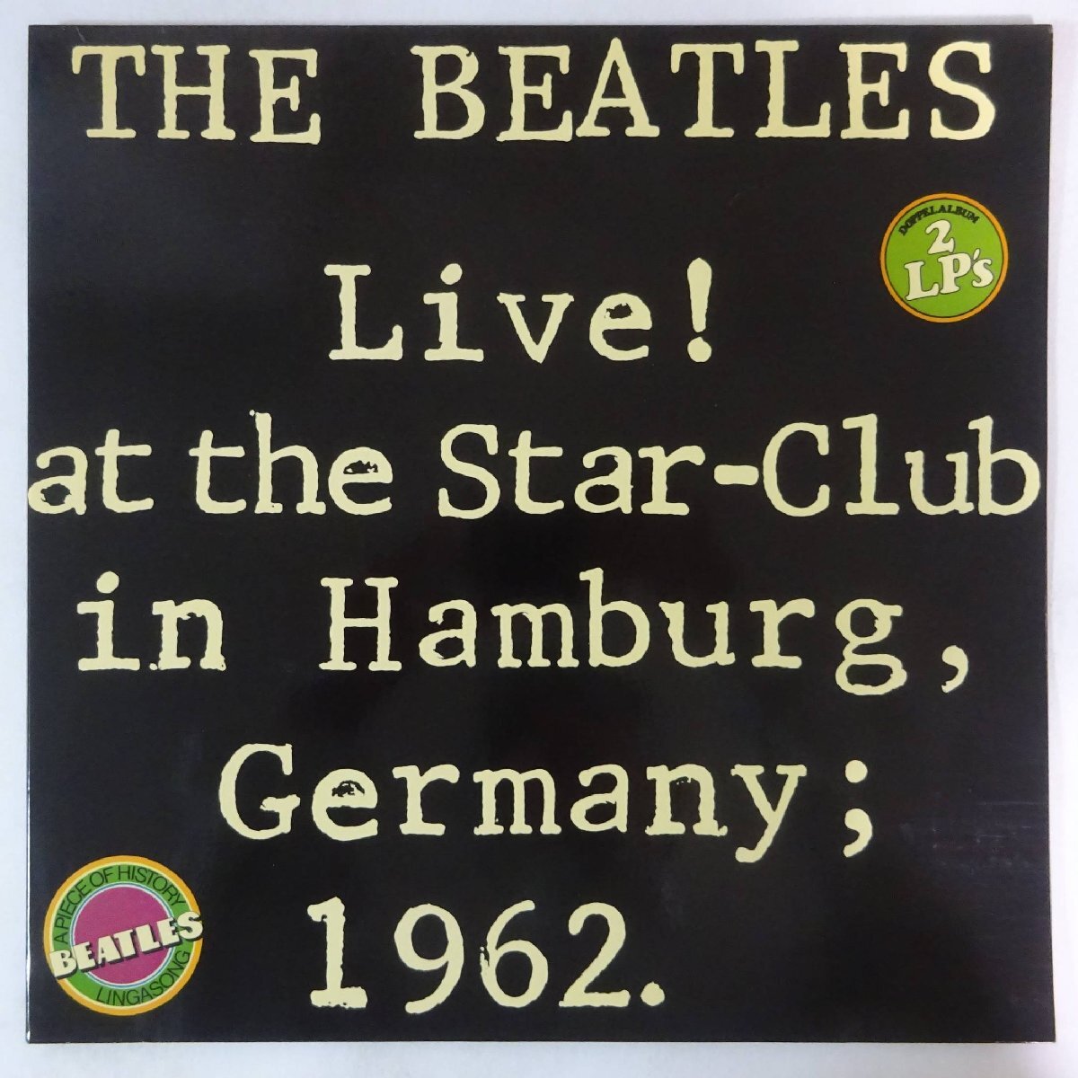 11184377;【Germany盤/コーティングジャケ/2LP】The Beatles / Live! At The Star-Club In Hamburg, Germany; 1962_画像1