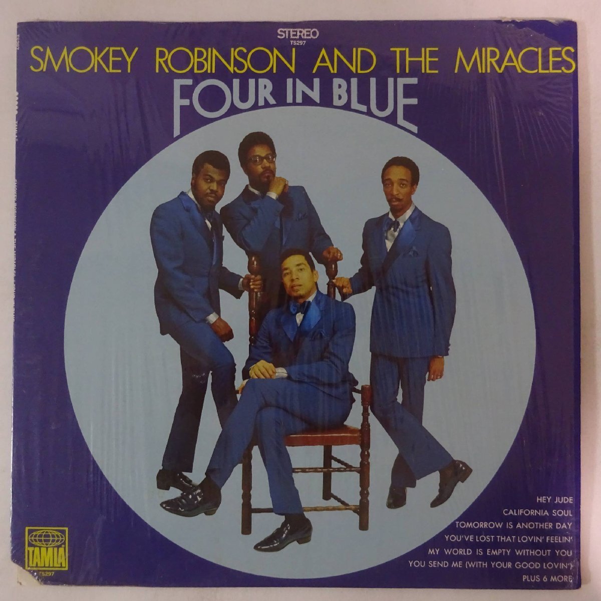 11184350;【USオリジナル/シュリンク/深溝】Smokey Robinson And The Miracles / Four In Blueの画像1