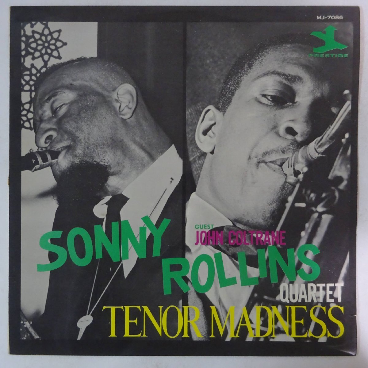 11184317;【国内盤/Prestige/ペラジャケ】Sonny Rollins Quartet Guest John Coltrane / Tenor Madness ロリンズ対コルトレーンの画像1