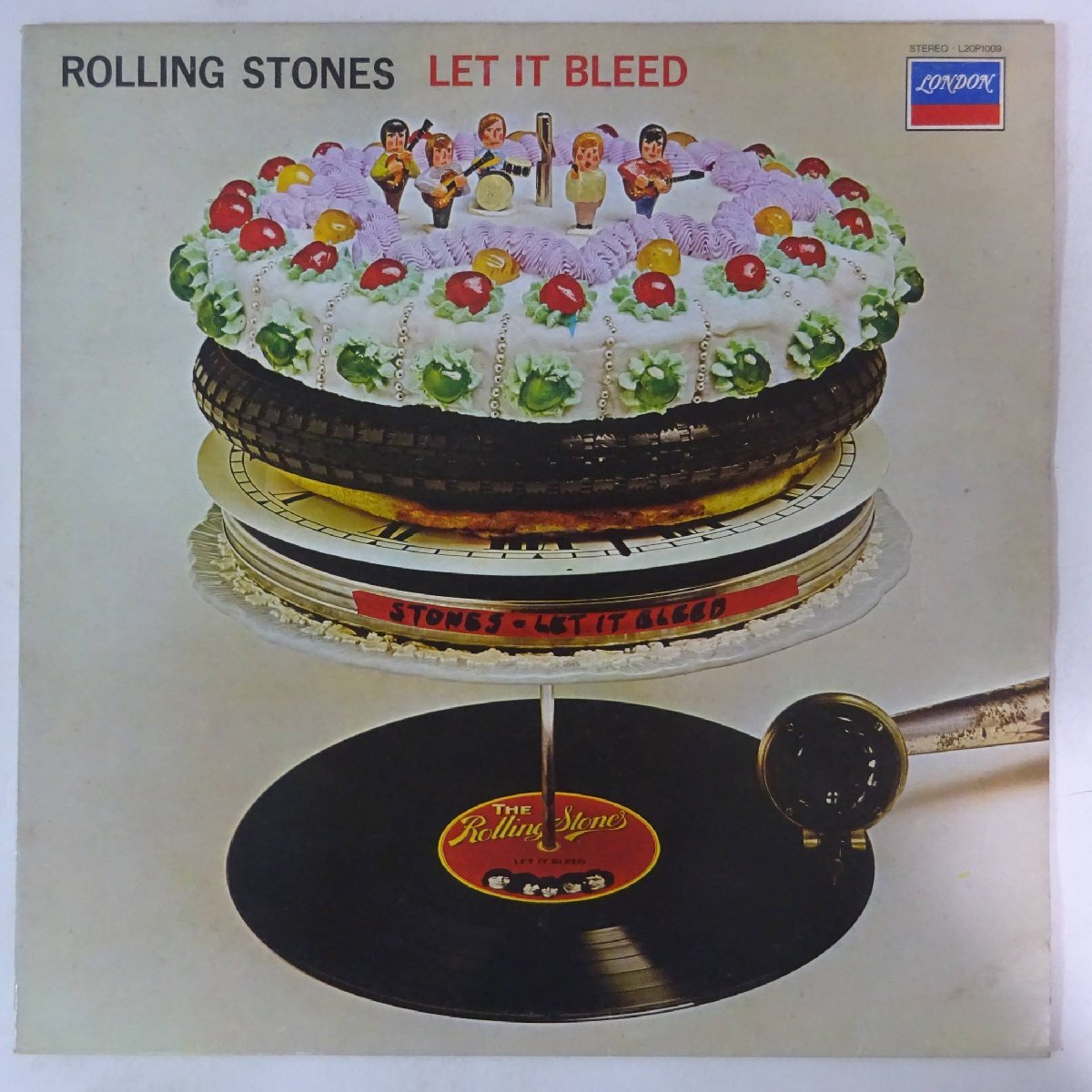 10023781;【国内盤/Blue Vinyl】Rolling Stones / Let It Bleed_画像1