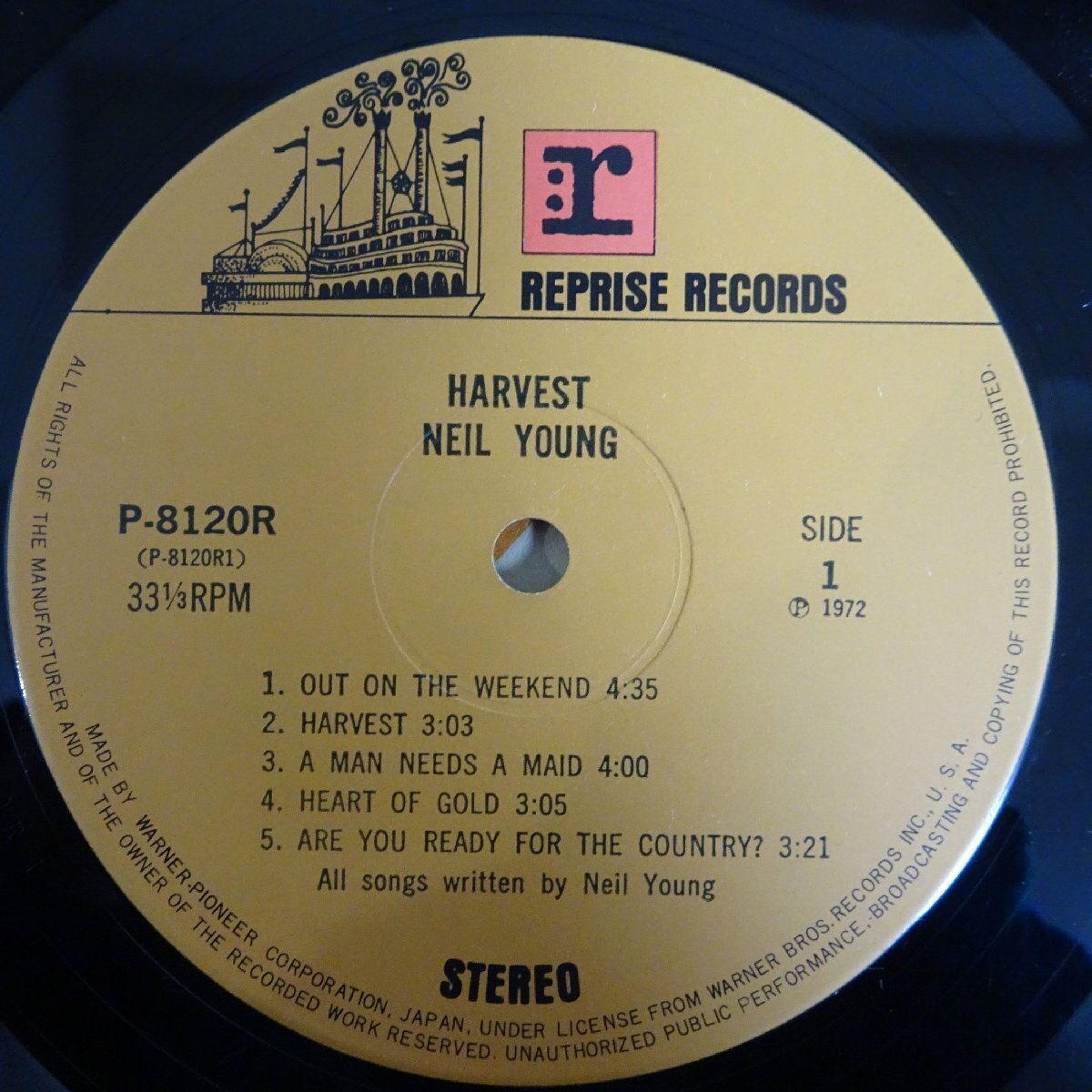 10023949;【国内盤】Neil Young ニール・ヤング / Harvest ハーヴェスト_画像3