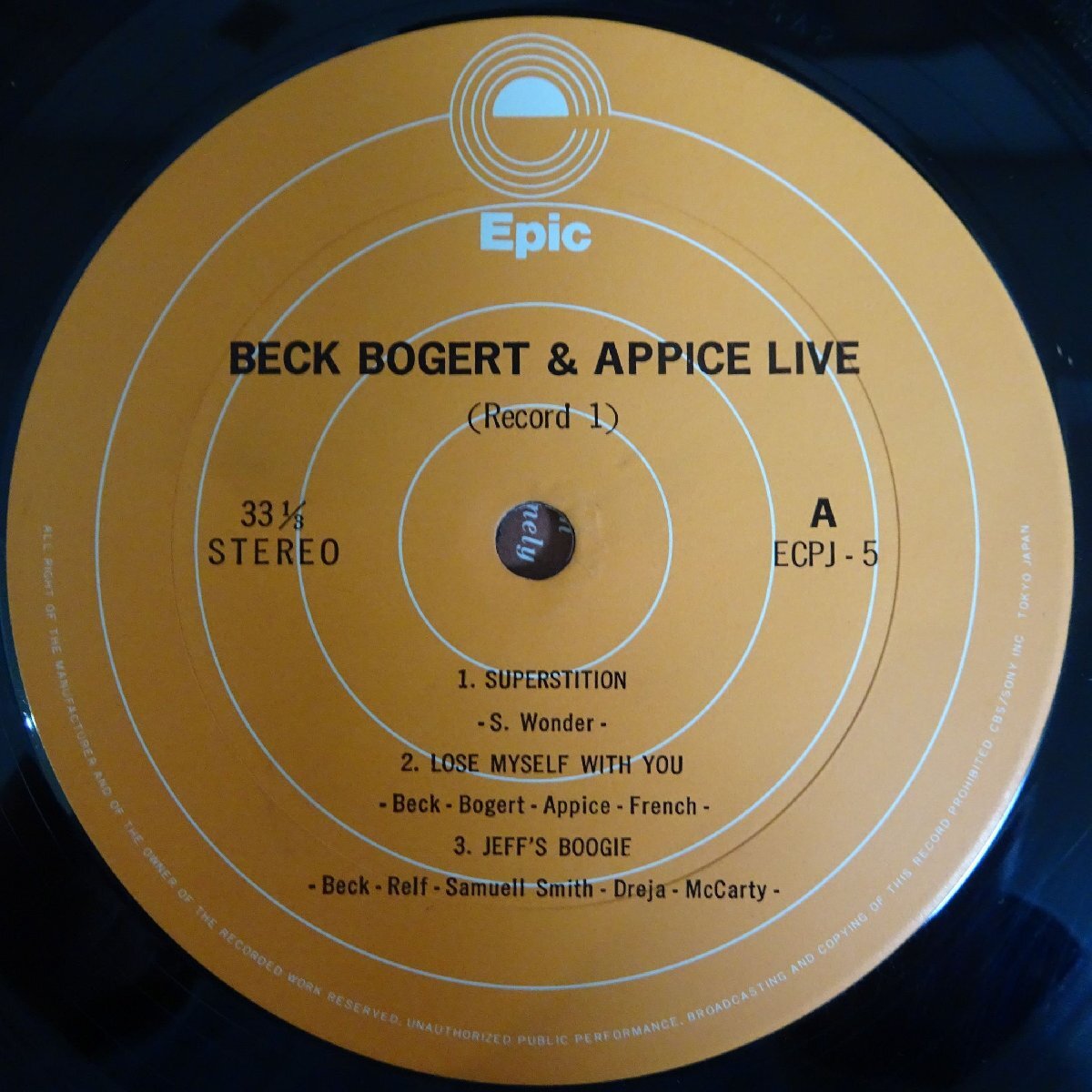 11184638;【国内盤/2LP】Beck, Bogert & Appice / Beck, Bogert & Appice Live_画像3