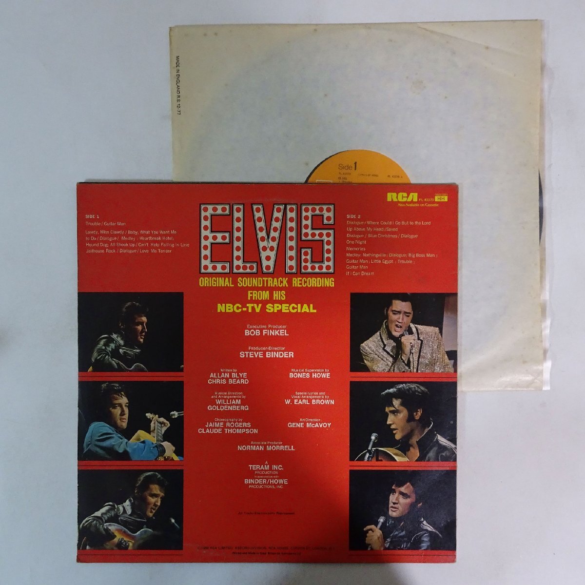 11184745;【UK盤】Elvis Presley / Elvis (TV Special)の画像2