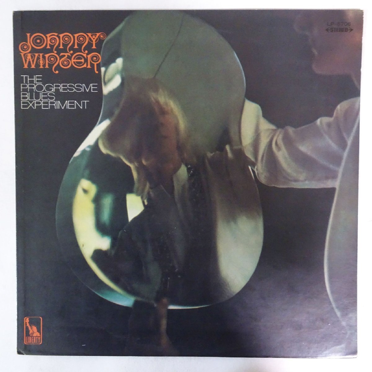 11184767;【国内盤/赤盤】Johnny Winter / The Progressive Blues Experiment 百万ドルのブルース・ギター ジョニー・ウィンター登場の画像1