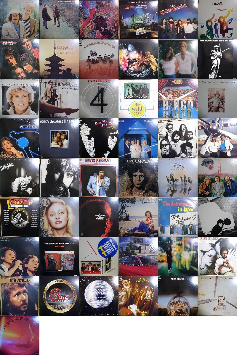 Q10473【大量!ALL国内盤!】 ALL JAPANESE PRESS ROCK & POPS 洋楽 80枚以上2箱セット/PAUL McCARTNEY,ELVIS PRESLEY 他①の画像1