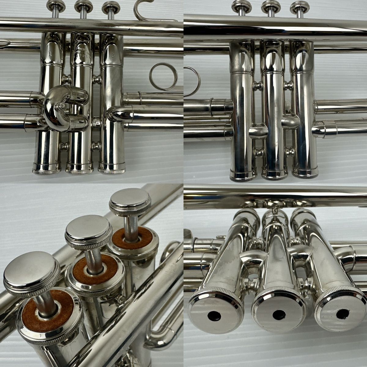 ヤマハ　YTR-136 トランペット　銀メッキ　ハードケース 管楽器