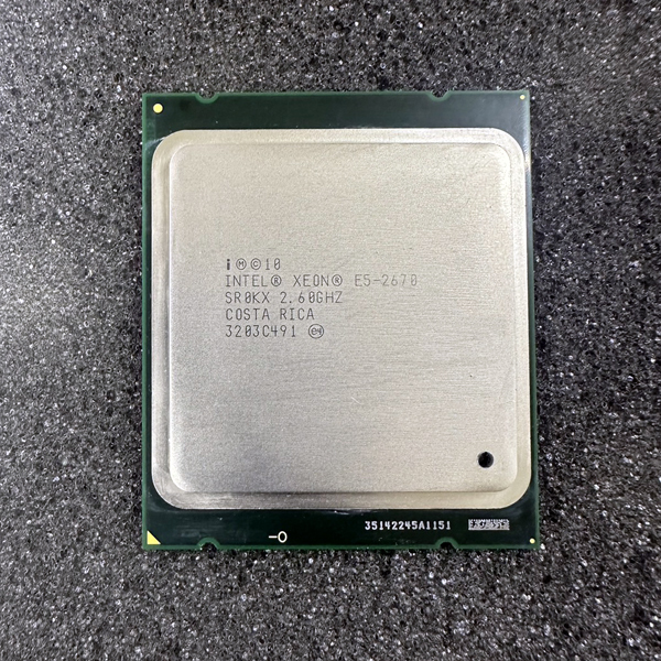 【中古】Intel XEON E5-2670 SR0KX 2.60GHz_画像1