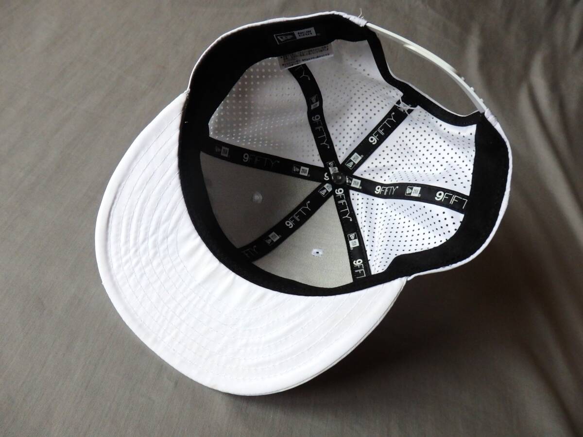 ◆千葉ロッテマリーンズ x NEW ERA キャップ◆WHITE◆プロ野球/NPB/メジャーリーグ/MLB/草野球/少年野球/キャッチボール_画像7