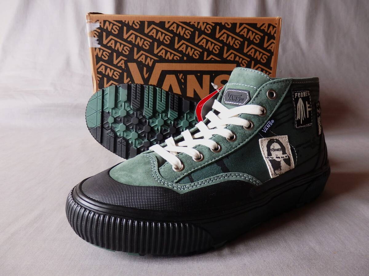 26cm！新品◆VANS x FORMER DESTRUCT MID MTE-1◆US8(26cm)VN0A5KQUGRN1◆サーフィン/スケートボード/スノーボード/BMX/キャンプ_画像1