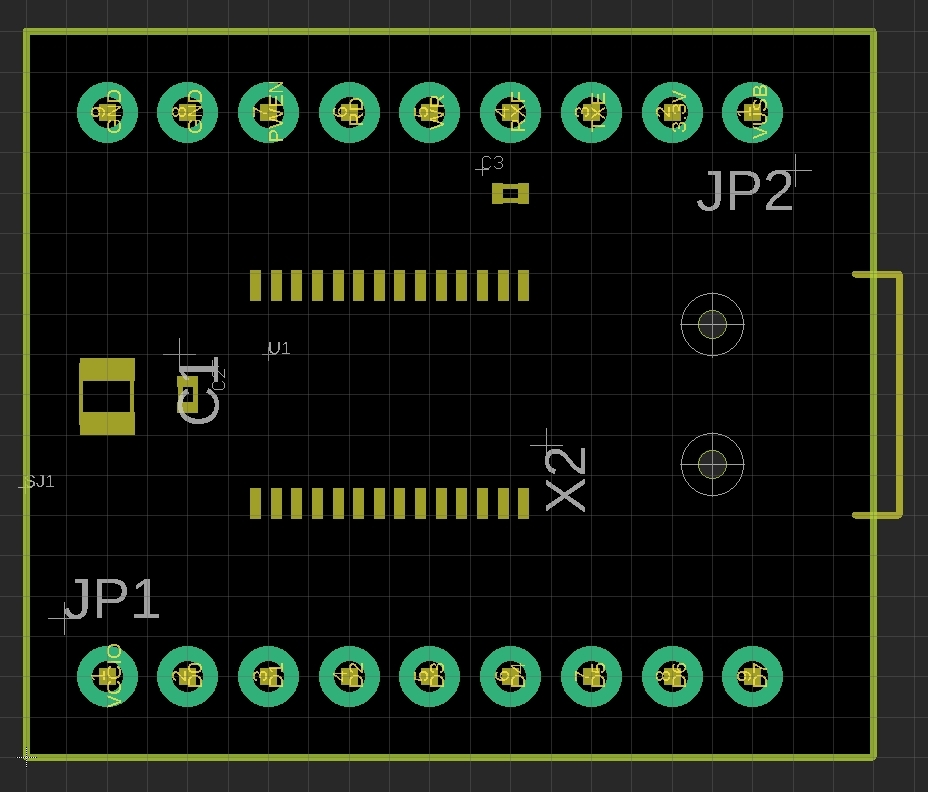 SparkFun USB to FIFO Breakout - FT245RL green color silk with defect USB parallel conversion module SSOP-28 0.65mm pitch SMD installation practice dqona