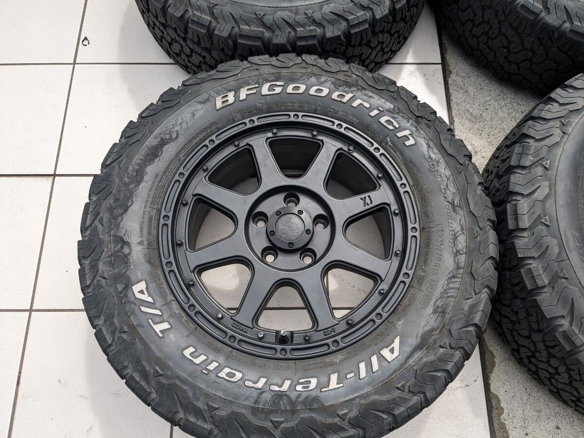 XTREAM 16インチ 7J+35 5H114.3 BF goodrich A/T 235/70R16 タイヤホイール デリカ D5 エクストレイル RAV4 アルファード ヤリスクロス_画像5