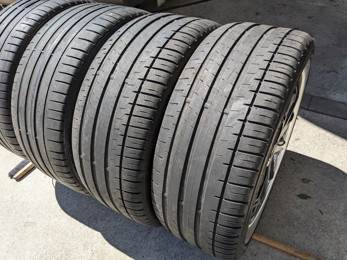 work シュバート SC4 19インチ 8J+45 5H114.3 235/35R19 タイヤホイール アルファード ノアプリウスα ヴォクシー セレナ ステップワゴン_画像9