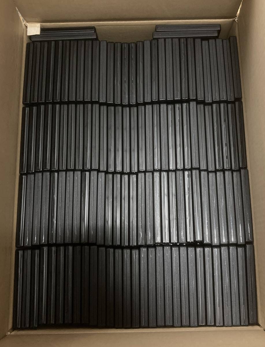 中古　DVDトールケース（黒）１２０枚 /ゆうパック１４０サイズ_画像1
