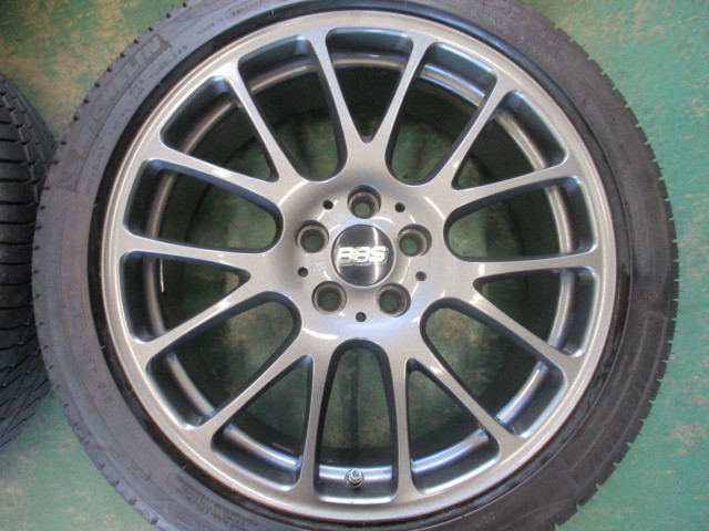 BBS RE-L RE5005 17x7.0J +48 PCD100 5H 215/45R17 プリウス カローラ インプレッサ ガンメタ 鍛造_画像1