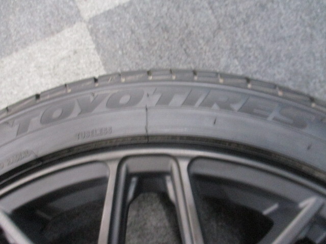 レイズ ベルサス ヴェリエンスVV25M 20x8.5J +38 PCD114.3 5H 245/40R20 アルファード ヴェルファイア_画像6