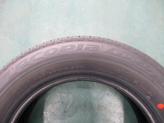 中古タイヤ ブリヂストン エコピアEP150 185/65R15 88S 2022年製造 新車外し 納車外し_画像6