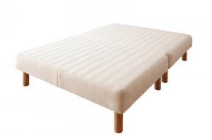  new * domestic production pocket coil mattress-bed Wazawa The mattress-bed division type small semi single ivory 