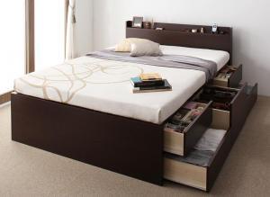  customer construction shelves * outlet attaching chest bed Steady stereo ti dark brown 