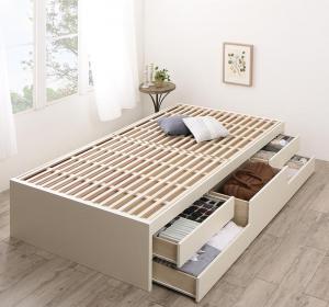  customer construction domestic production clean duckboard he dress chest bed Renitsarenitsa bed frame only semi single natural 