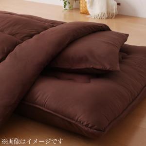ボリューム布団6点セット FLOOR フロア 羊毛混タイプ シングル6点セット アイボリー