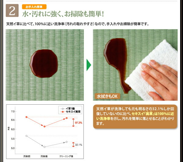 お客様組立 美草・日本製_大容量畳跳ね上げベッド Sagesse サジェス セミダブル 深さレギュラー ダークブラウン ブラウン_画像8