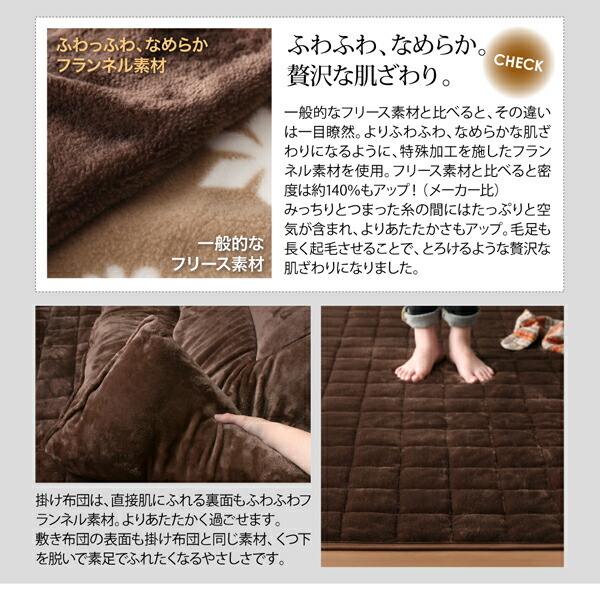 アーバンモダンデザインこたつ GWILT FK エフケー こたつテーブル単品4尺長方形(80×120cm) ブラック_画像8