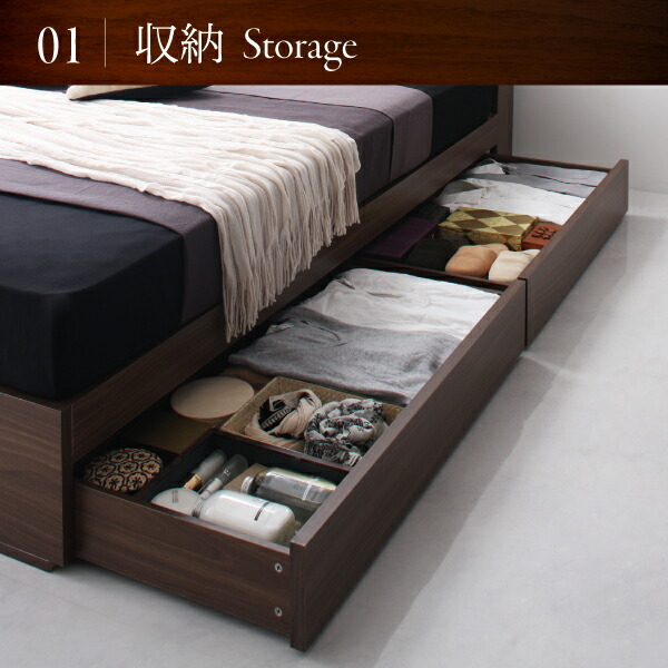  construction installation attaching new life . sheet . in set . bargain shelves * outlet attaching storage bed walnut Brown silent black 