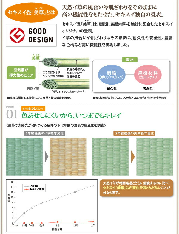  construction installation attaching beautiful .* made in Japan _ high capacity tatami tip-up bed Komerokomero semi-double depth regular white green 