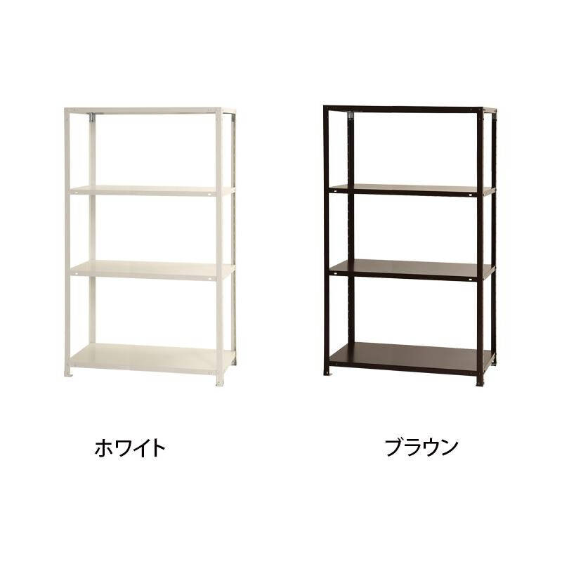 スマートラック NSTR-567 間口900×奥行450×高さ1500mm 4段 ホワイト スマートラック NSTR-567 間口900×奥行450×高さ1500mm 4段 ホワイト