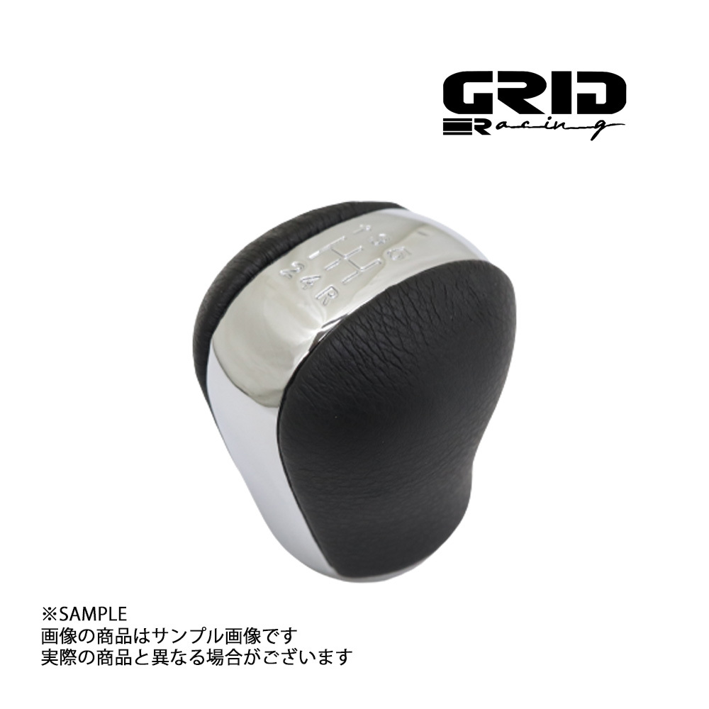 GRID RACING BNR34 純正形状 5速 シフトノブ リバーストリガー 付 M12 P1.25 シルバーメッキ SF-R34-CM-5-SLV トラスト企画 (337111002の画像1