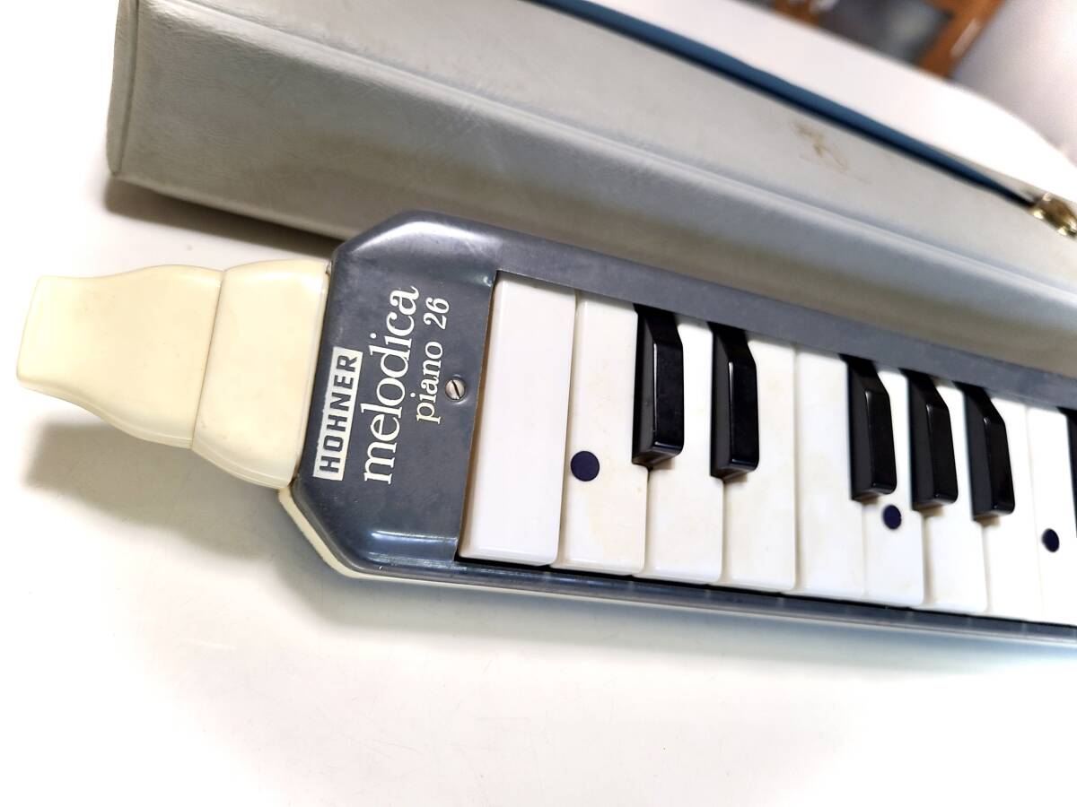 コレクション放出 HOHNER Melodica Piano 26 ドイツ製ビンテージ鍵盤ハーモニカ ピアニカの画像2
