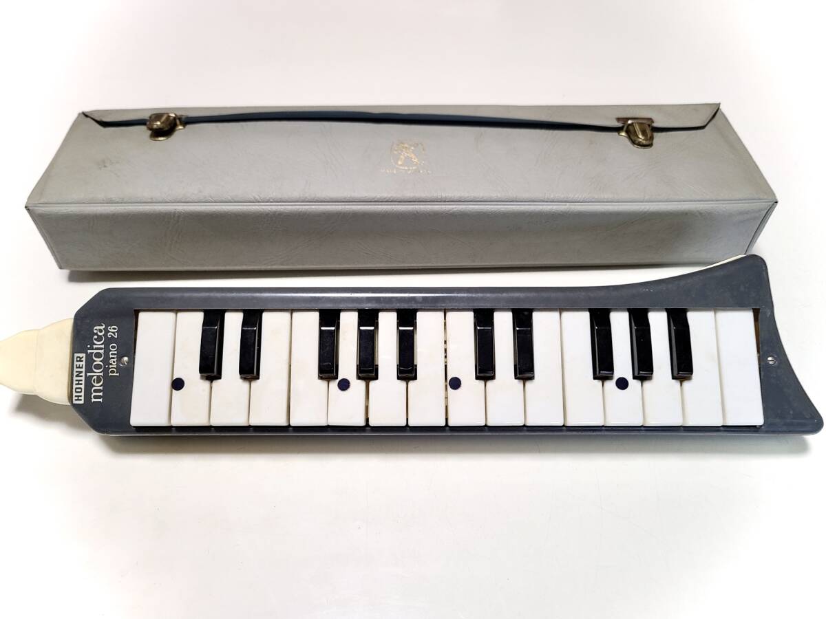 コレクション放出 HOHNER Melodica Piano 26 ドイツ製ビンテージ鍵盤ハーモニカ ピアニカの画像1