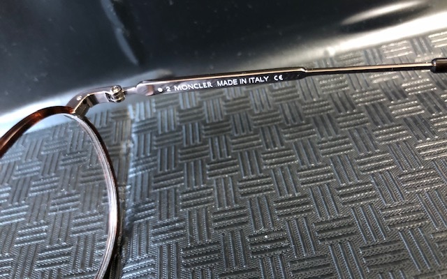 定価5万LEON眼鏡レオンBegin掲載モデル黒メタルコンビフレームMen'sEXアジアンフィットSafariサングラスメガネ正規モンクレール ルネットの画像7
