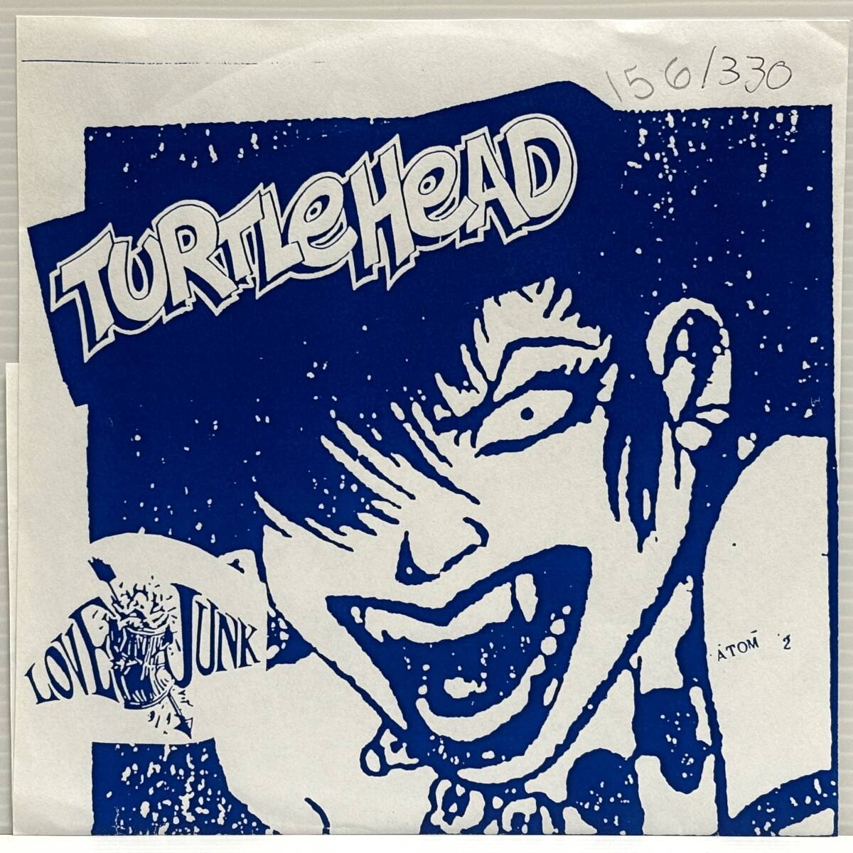 Turtlehead / Lovejunk - Turtlehead / Lovejunk (7 inch Orange Vinyl) ■Used■ Split 7"_画像1