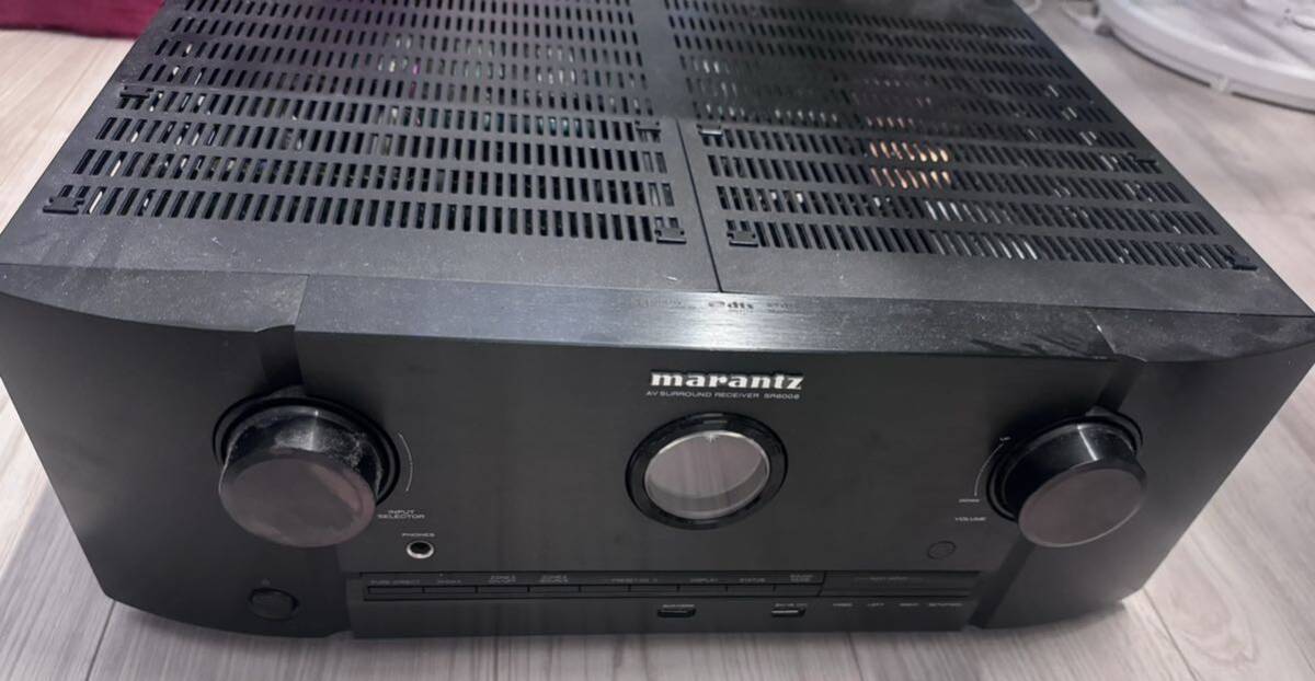 Marantz ネットワークAVアンプ SR6008 本体・リモコン・付属マイクの画像7