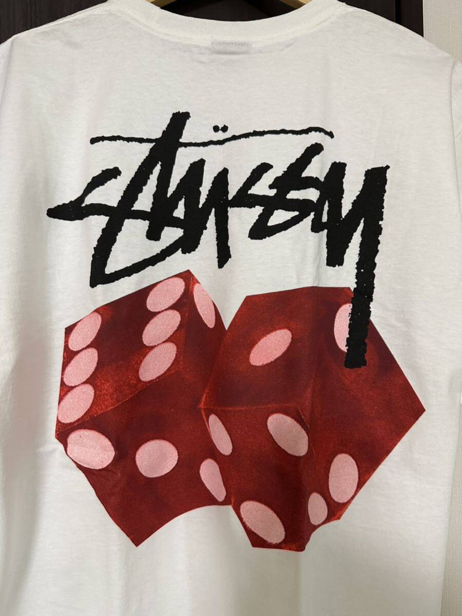 新品未使用 ステューシー stussy STUSSY Lサイズ ダイス オールドステューシー oldstussy OLDSTUSSY ストリート スケーター サーフィンの画像2