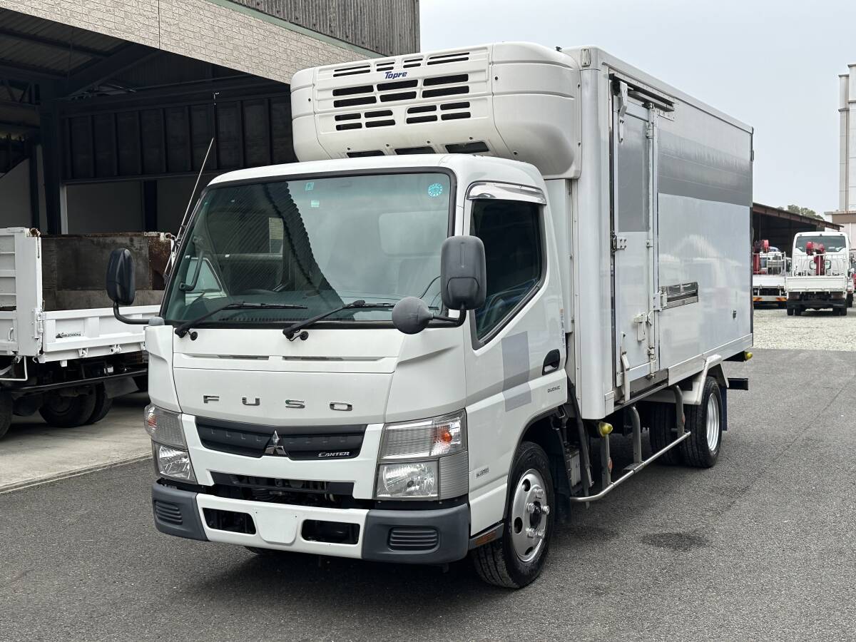 動画有！売り切り！H25年 三菱 キャンター 冷蔵冷凍車 東プレ －30度まで設定可 積載2t 2.9L ディーゼル デュオニック エンジン好調！佐賀の画像4