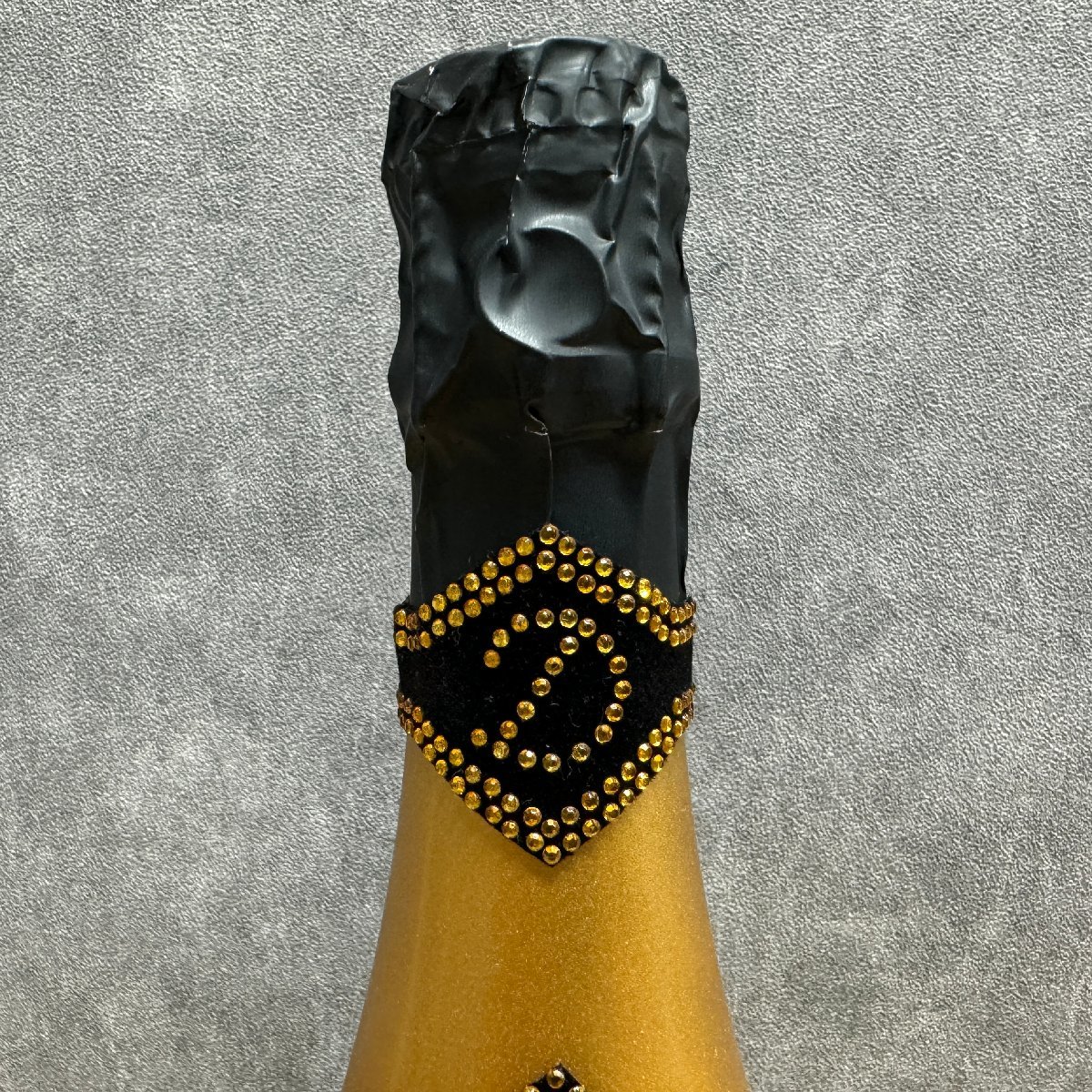 ◎K201 【未開栓】 D.ROCK ダイヤモンド ・ ロック ブリュット ゴールド シャンパン 750ml 12% ①の画像3