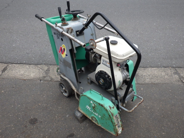 中古 三笠 半自走式コンクリートカッター MCD-214VDX 新でん