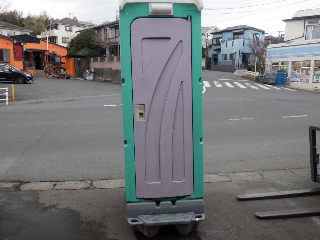 中古 旭ハウス 仮設トイレ 小便器 和式 汲み取り式 神奈川県横浜市店舗引取限定商品 新でん