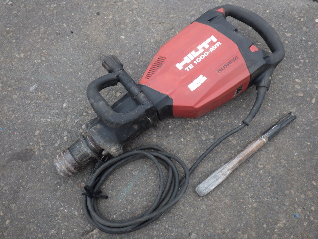 中古 HILTI 電動ハンマ ブレーカー TE1000-AVR 新でん