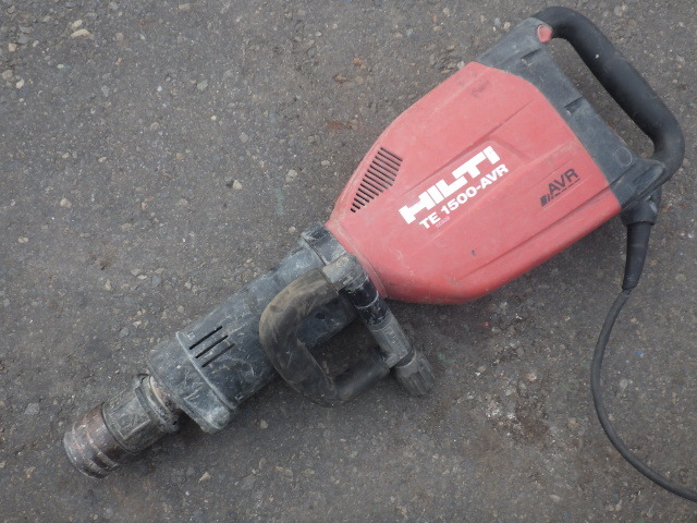 中古 HILTI 電動ハンマ ブレーカー TE1500-AVR 新でん - 電動 中古 HILTI 電動ハンマ ブレーカー TE1500-AVR 新でん - 電動