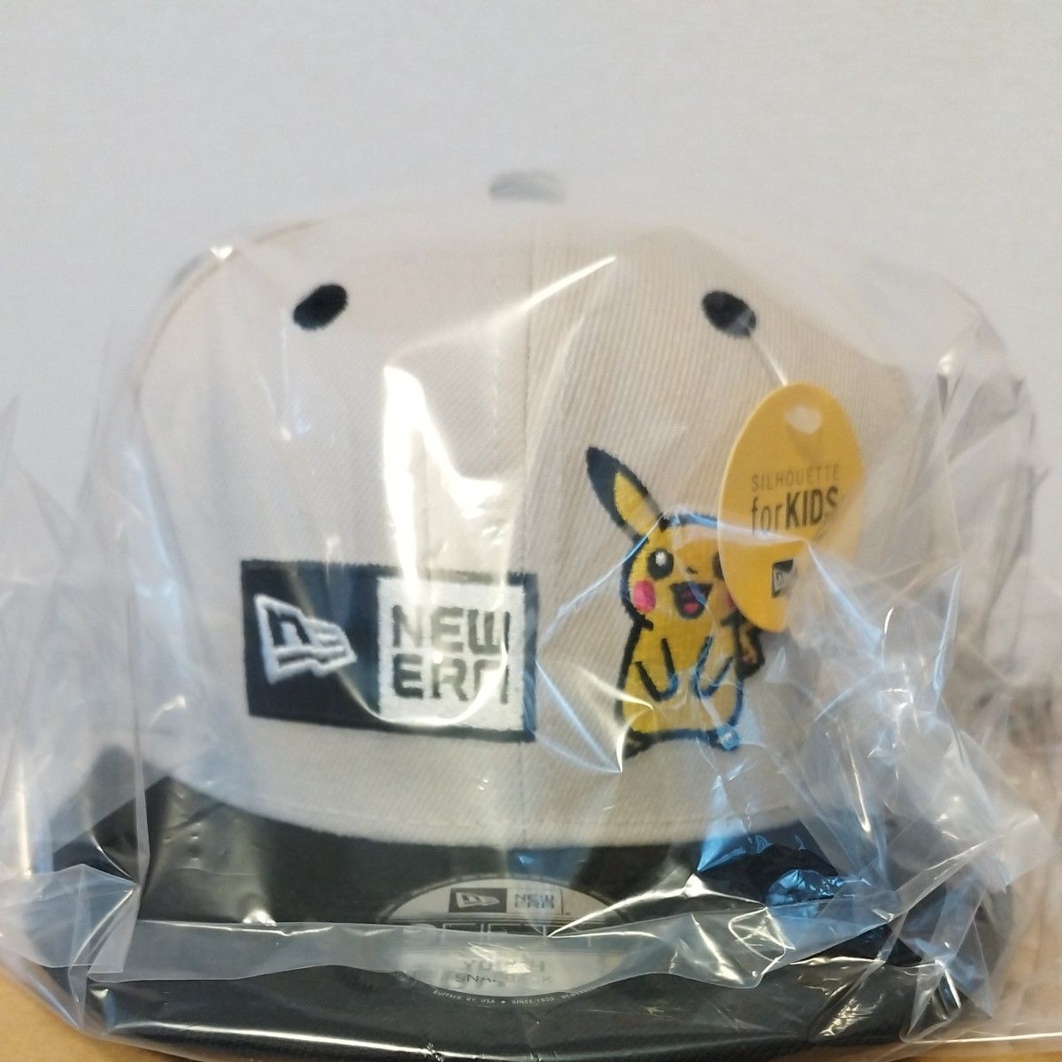 【新品・未使用】NEW ERA  9FIFTY ニューエラ 　ポケモンコラボ　ピカチュウ　ジュニア用　ワンサイズ【完売品】