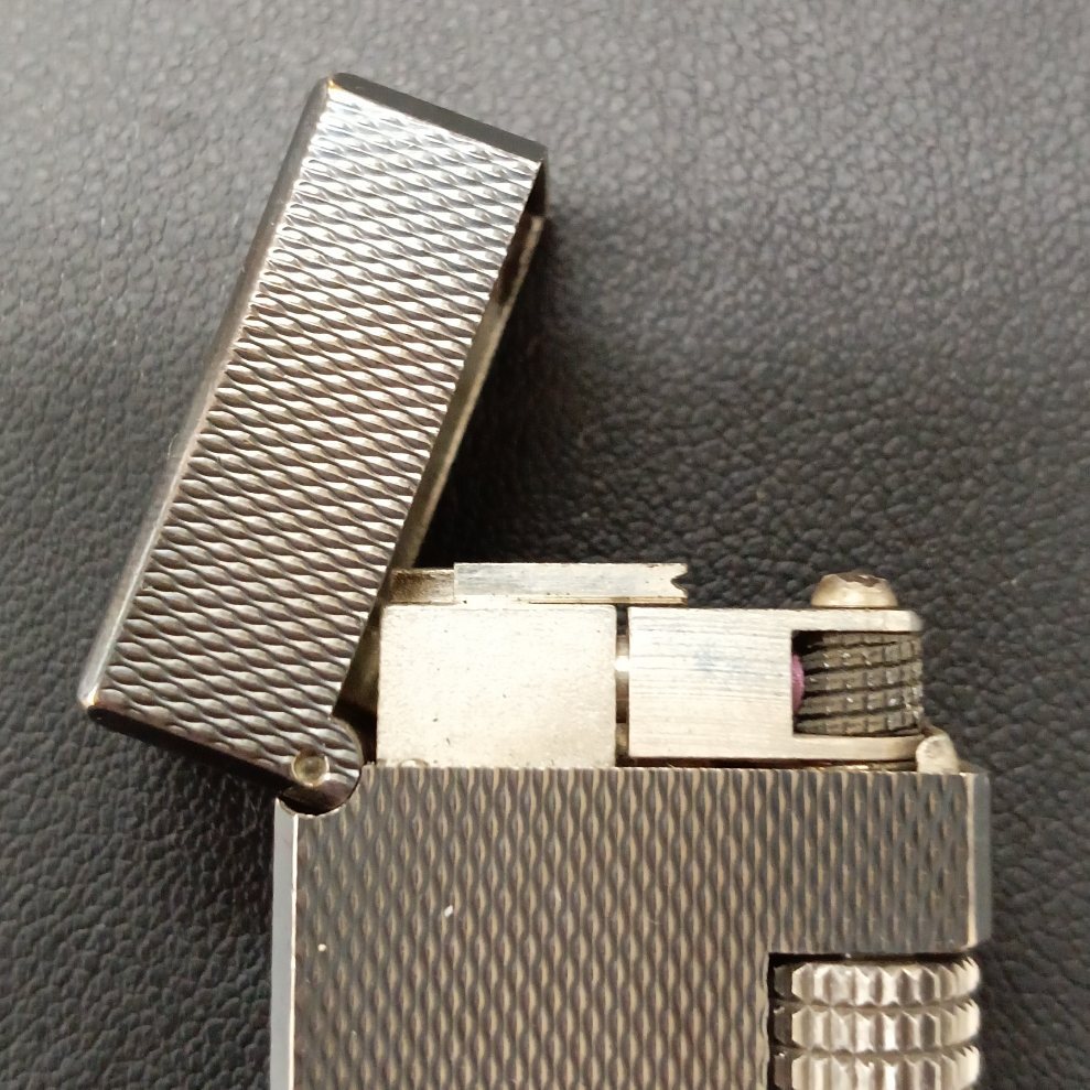 #2793【DUNHILL　ダンヒル　ガスライター　USRE24163 PATENTED 刻印】_画像5