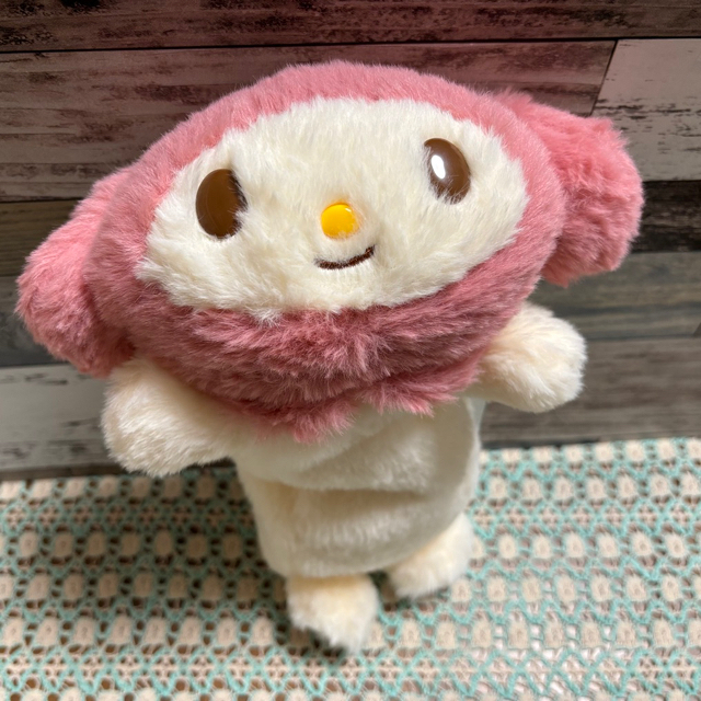 ◆新品　マイメロディ　My Melody　ロングポーチ・ぬいぐるみペンケース　サンリオ　sanrio_実物画像